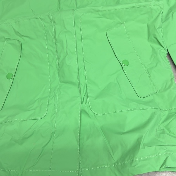Athletic Works - NWT - Green rainjacket with cotton lining. Size small - Picture 2 of 9